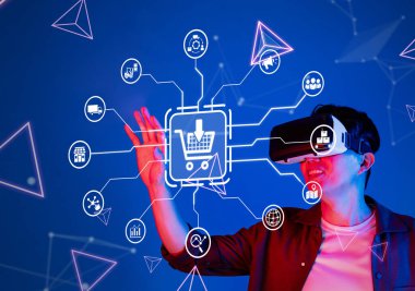 Yenilikçi bir sanal gerçeklik düzeneği ile çevrimiçi alışverişin geleceğini araştırın, etkileşimli dijital deneyimler yoluyla çok kanallı pazarlama ve kullanıcı katılımını vurgulayın. XDMCP