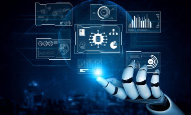 Yapay zeka büyük veri görselleştirme gösterge panelini okuyor, içgörüleri analiz ediyor, örüntüleri tanımlıyor ve otomatik veri yorumlaması yoluyla stratejik kararlar veriyor. Kefil