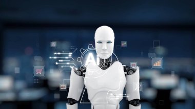 LLM Teknoloji, Büyük Veri, Makine Öğrenme, İş Desteği için Üretici AI, Geleceğin AI Teknolojisi ve Yapay Zeka Mühendisliği Asistan Beyin İşlemcisi. Çekirdek