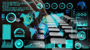 Bağlantı ağı görselleştirmesi küresel bağlantıyı, ağ iletişimini, dijital bağlantı analitiğini gösteriyor. Ağ araçlarını gerçek zamanlı içgörü destekle ve bağlantı sistemini geliştir. Thunk