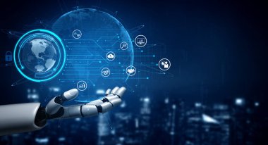 Yapay zeka, veri analizlerini öngörü modelleri, akıllı gösterge panelleri ve veri odaklı iş kararları için sanal asistan görüşleriyle yürütüyor. Kefil