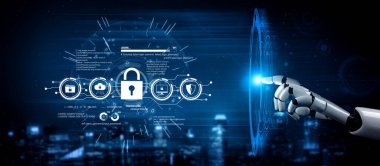 Yapay zeka, zeki tehdit tespiti, sanal asistan uyarıları ve yapay zeka sahibi dijital ihlallerle siber güvenliği güçlendirir. Kefil