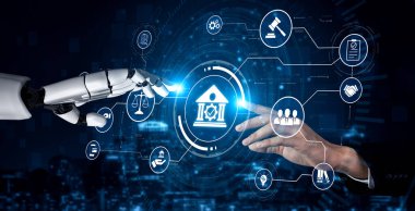 Yapay zeka, dijital hukuku kontrol panelleri, adalet odaklı araçlar ve etik yönetim ve teknoloji politikalarının hizalanması için güvenli otomasyon yoluyla düzenler. Yapay Zeka Çizgisi