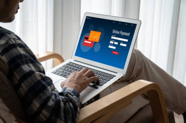 İnternet üzerinden modem para transferi için çevrimiçi ödeme platformu