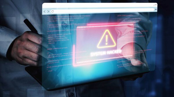 Защита и защита от хакеров, защищенные цифровые системы, предотвращение кибератак, решения ИТ-безопасности и снижение рисков для безопасных цифровых операций. Муз