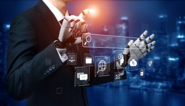 AI, çevrimiçi görünürlük ve pazarlama erişimini artırmak için akıllı anahtar araçlar, arama şablonu analizleri ve sanal asistanları ile SEO 'yu geliştirir. Kefil