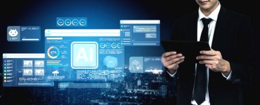 LLM 'de yapay zeka asistanı, büyük veriler, makine öğrenimi ve üretken yapay zeka gücü gelişmiş iş uygulamaları için ajanssal yapay zekayı destekliyor. Kefil