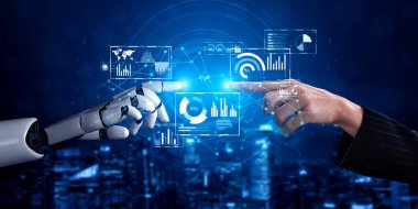 Yapay zeka, veri analizlerini öngörü modelleri, akıllı gösterge panelleri ve veri odaklı iş kararları için sanal asistan görüşleriyle yürütüyor. Kefil