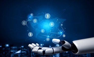 AI, uluslararası finans platformları arasında döviz, döviz ve küresel transfer süreçlerini optimize ederek küresel kur değişimini geliştirir.