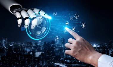 Yapay zeka, veri analizlerini öngörü modelleri, akıllı gösterge panelleri ve veri odaklı iş kararları için sanal asistan görüşleriyle yürütüyor. Kefil