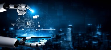 Yapay Zeka Asistanı Chatbot Prompt Mühendislik Tarafından Açıklanabilir Yapay Zeka Bilgileri ve Akıllı İş Desteği için LLM Derin Öğrenme Teknolojisi tarafından kontrol ediliyor. Kefil