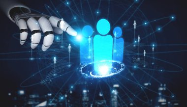 AI, akıllı platformlar ve sanal asistanlar kullanarak dijital işbirliğini ve profesyonel katılım fırsatlarını teşvik etmek için iş ağlarını genişletiyor. Kefil