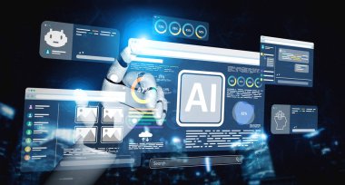 LLM Teknoloji, Büyük Veri, Makine Öğrenme, İş Desteği için Üretici AI, Geleceğin AI Teknolojisi ve Yapay Zeka Mühendisliği Asistan Beyin İşlemcisi. Kefil