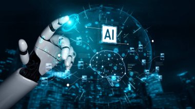 AI karmaşık veri akışlarını işlemek, öğrenme modellerini optimize etmek ve ağlar arasında yüksek hızlı akıllı hesaplamayı otomatik hale getirmek için bir nöral ağa güç verir.