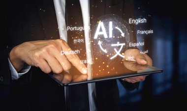 Birden fazla dille küresel iletişim, dijital çeviri araçları, çok dilli teknoloji, kültürler arası iletişim ve sanal dil öğrenme ortamları. Eğri