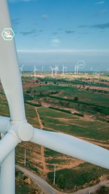 Çevre koruma teknolojisi ve yenilenebilir doğal kaynaklardan gelen temiz enerji ve güçle küresel sürdürülebilir ESG 'ye yaklaşmak