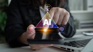 LLM Teknoloji, Büyük Veri, Makine Öğrenme, İş Desteği için Üretici AI, Geleceğin AI Teknolojisi ve Yapay Zeka Mühendisliği Asistan Beyin İşlemcisi. Eğri