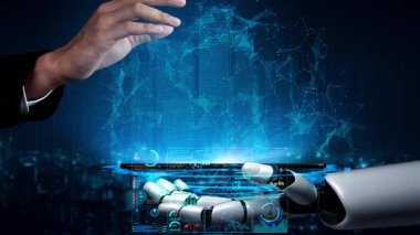 Yapay zeka, veri analizlerini öngörü modelleri, akıllı gösterge panelleri ve veri odaklı iş kararları için sanal asistan içgörüleri ile yürütüyor..