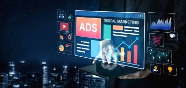 Çevrimiçi reklamlar ve dijital pazarlama markaların büyümesine yardımcı oluyor. İçerik pazarlaması bağlılığı arttırır. Pazarlama araçları ROI 'yi destekliyor. Etkili reklamlar ve pazarlama çevrimiçi iş başarısı. Eğri