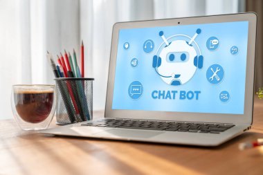 Müşteri sorularına otomatik olarak cevap veren mod çevrimiçi iş için Chatbot yazılım uygulaması