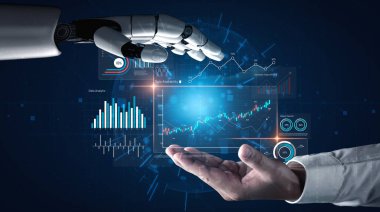 Yapay zeka veri analizi torpido gözü, finansal modelleri tespit etme, ölçümleri görselleştirme ve iş kararları ve performans tahminleri için içgörü üretme. Kefil