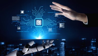 LLM Teknoloji, Büyük Veri, Makine Öğrenme, İş Desteği için Üretici AI, Geleceğin AI Teknolojisi ve Yapay Zeka Mühendisliği Asistan Beyin İşlemcisi. Kefil