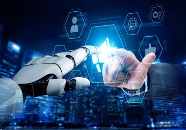 El yapımı görsel megafon ve nişan araçlarıyla dijital pazarlama stratejisini gösteriyor