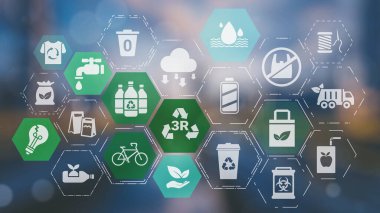 Yeniden kullanımı, azaltılması ve geri dönüşümü sürdürülebilirliği destekleyen 3R kavramını oluşturur. Özellikle yeniden kullanım ve geri dönüşüm olmak üzere 3R ilkesi atıkların etkili bir şekilde azaltılmasına yardımcı olmaktadır. Spire.