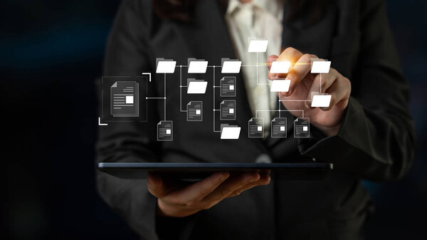 Цифровая структура файлов, показывающая организацию папок, иерархию файлов и расположение документов. Структура файлов поддерживает управление, улучшает доступ, а структура файлов повышает ясность. Защелка