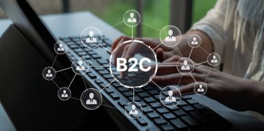 B2C stratejisi doğrudan tüketiciye dağıtım ürünlerine odaklanıyor. Başarılı B2C modeli tüketici katılımını artırır, B2C lojistiğini düzene sokar ve dijital perakende yoluyla tüketici memnuniyetini artırır. Eğri