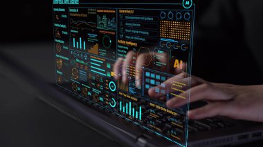 LLM Teknoloji, Büyük Veri, Makine Öğrenme, İş Desteği için Üretici AI, Geleceğin AI Teknolojisi ve Yapay Zeka Mühendisliği Asistan Beyin İşlemcisi. Thunk