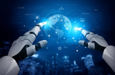 Yapay Zeka, küresel veri bağlantıları için küresel, yapay zeka ve ağ entegrasyonunu geliştirerek küresel yapay zeka ağını güçlendirir.