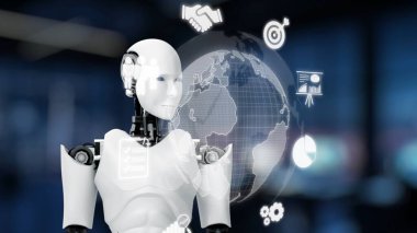 Yapay zeka, sanal asistan planlaması, yapay zeka finans araçları ve uluslararası başarı için yapay zeka stratejileriyle küresel pazarlamayı mümkün kılar. Çekirdek