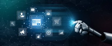 Yapay zeka dijital pazarlama ve internet reklamlarında akıllı hedefleme, içerik otomasyonu ve iş büyümesi için ROI takibi yapıyor. Yapay Zeka Çizgisi