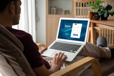 İnternet sitesinde mod form doldurmak için çevrimiçi kayıt formu