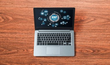 Pazarlama stratejisini planlamak için modern iş için ERP girişimi kaynak planlama yazılımı