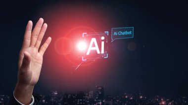 Yapay Zeka Asistanı Chatbot Prompt Mühendislik Tarafından Açıklanabilir Yapay Zeka Bilgileri ve Akıllı İş Desteği için LLM Derin Öğrenme Teknolojisi tarafından kontrol ediliyor. Muxer