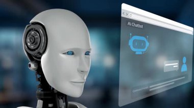 Yapay Zeka Asistanı Chatbot Prompt Mühendislik Tarafından Açıklanabilir Yapay Zeka Bilgileri ve Akıllı İş Desteği için LLM Derin Öğrenme Teknolojisi tarafından kontrol ediliyor. Çekirdek
