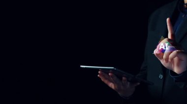 LLM Teknoloji, Büyük Veri, Makine Öğrenme, İş Desteği için Üretici AI, Geleceğin AI Teknolojisi ve Yapay Zeka Mühendisliği Asistan Beyin İşlemcisi. Elide