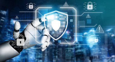 Yapay zeka, zeki tehdit tespiti, sanal asistan uyarıları ve yapay zeka sahibi dijital ihlallerle siber güvenliği güçlendirir. Kefil