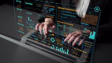 Sürdürülebilir iş uygulamaları, yeşil yenilik, çevre dostu çözümler, iklim hareketi ve çevresel hedefleri ve kurumsal sorumluluğu destekleyen uzun vadeli sürdürülebilirlik stratejileri. Thunk