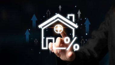 Gayrimenkul yatırımı kâr çizelgesi yükselen ev değerini, emlak iadesini ve gayrimenkul kârındaki artışı gösteriyor. Emlak yatırım simgeleri emlak yatırımlarında ROI 'yi ön plana çıkarıyor. Eğri