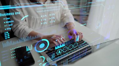 Modern dijital işletmelerde veri analizi ve gerçek zamanlı analitik, öngörü veri modellemesi, iş zekası analizleri ve veri odaklı karar verme stratejisi. Thunk