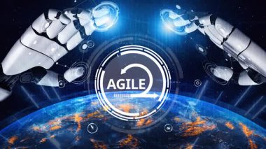 Çevik geliştirme için takımları ve çevik planlamayı kullanan çevik proje yönetimi. Çevik olmak, modern iş akışlarına göre esneklik, işbirliği ve sürekli gelişime olanak sağlar. Muxer