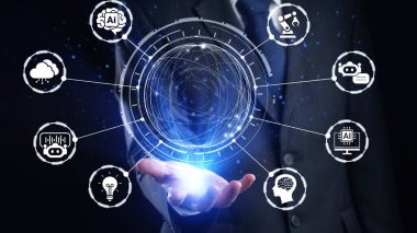 LLM Teknoloji, Büyük Veri, Makine Öğrenme, İş Desteği için Üretici AI, Geleceğin AI Teknolojisi ve Yapay Zeka Mühendisliği Asistan Beyin İşlemcisi. Spire.