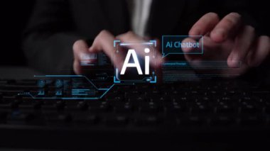 Yapay Zeka Asistanı Chatbot Prompt Mühendislik Tarafından Açıklanabilir Yapay Zeka Bilgileri ve Akıllı İş Desteği için LLM Derin Öğrenme Teknolojisi tarafından kontrol ediliyor. Muxer