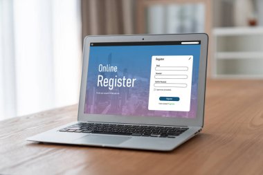 İnternet sitesinde mod form doldurmak için çevrimiçi kayıt formu