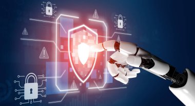 Yapay zeka, zeki tehdit tespiti, sanal asistan uyarıları ve yapay zeka sahibi dijital ihlallerle siber güvenliği güçlendirir. Kefil