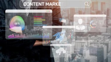 Veri gösterge panelleri, analitik çizelgeler ve içerik araçlarıyla içerik pazarlama arayüzü. Pazarlama başarısı içerik performansı, içerik planlaması ve pazarlama optimizasyonundan gelir. Muxer