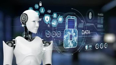 Yapay zeka, zeki tehdit tespiti, sanal asistan uyarıları ve yapay zeka sahibi dijital ihlallerle siber güvenliği güçlendirir. Çağ